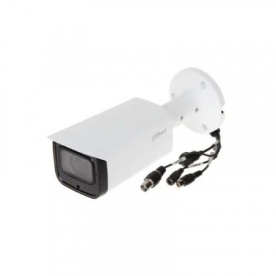 HD-CVI видеокамера 5 Мп Dahua DH-HAC-HFW2501TUP-A (3.6 мм) со встроенным микрофоном для системы видеонаблюдения